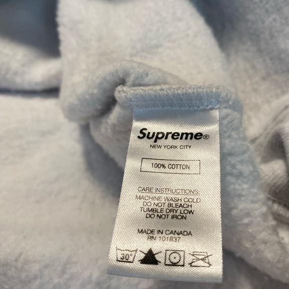 SOLD off platform- Supreme Anti Hooded Sweatshirt Ash Grey - Picture 6 of 9
